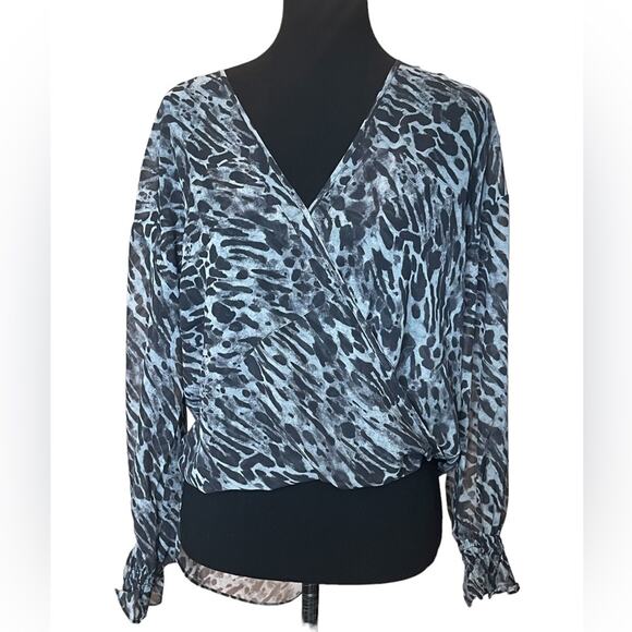 New  ~ ALL SAINTS ~ Penny Ambient Crossover Top Small BEAUTIFUL~ - Picture 1 of 9